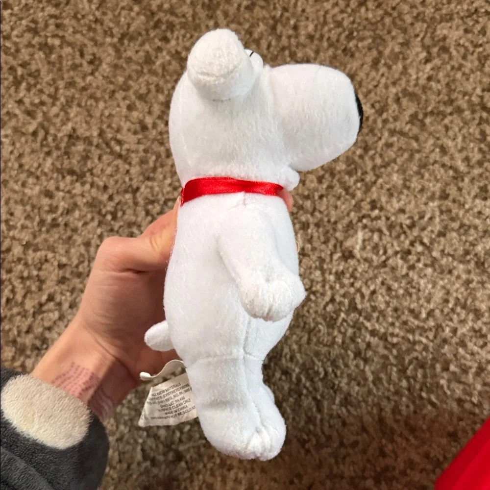 2005 vintage Brian from Family Guy Plush Toy - Picture 5 of 10